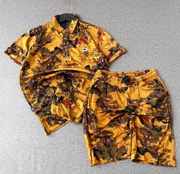 Flower Lacoste Top & Down