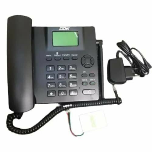 Téléphone Fixe GSM Double SIM