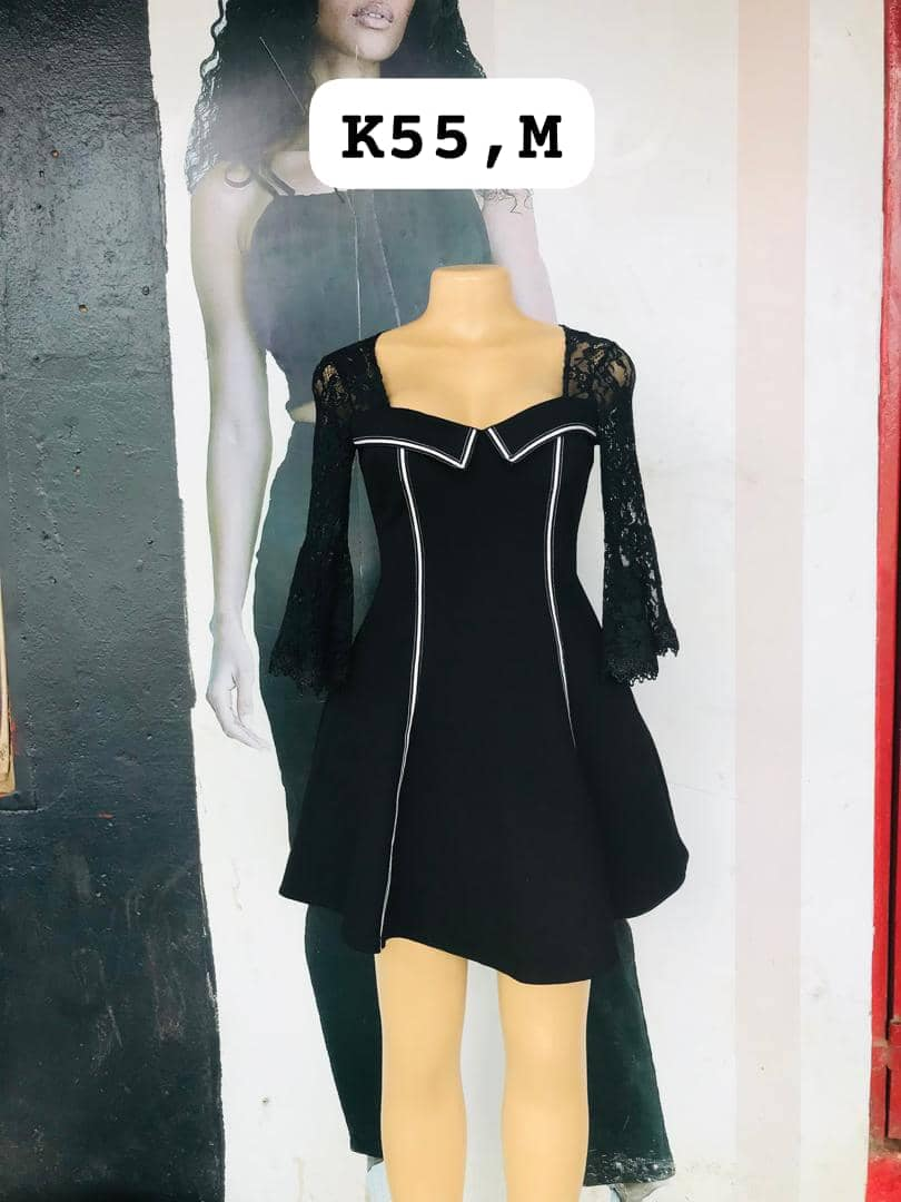 black dress