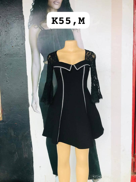black dress