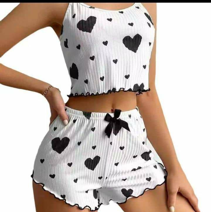 Ensemble Pyjama Femme Cœur
