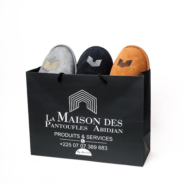 Pantoufles en velours confortables