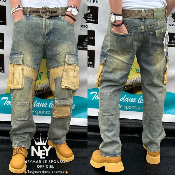 Jeans gros bas