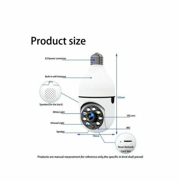 Caméra HD Wifi Ptz