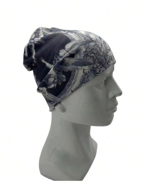 Bonnet à motif d'anges