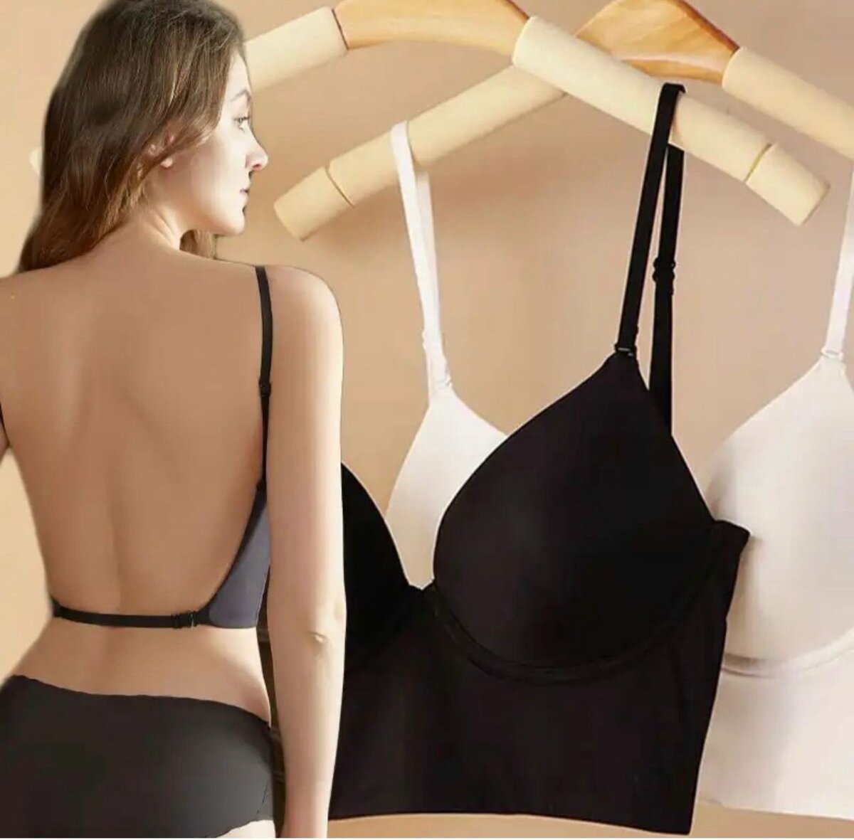 Soutien-gorge dos nu invisible