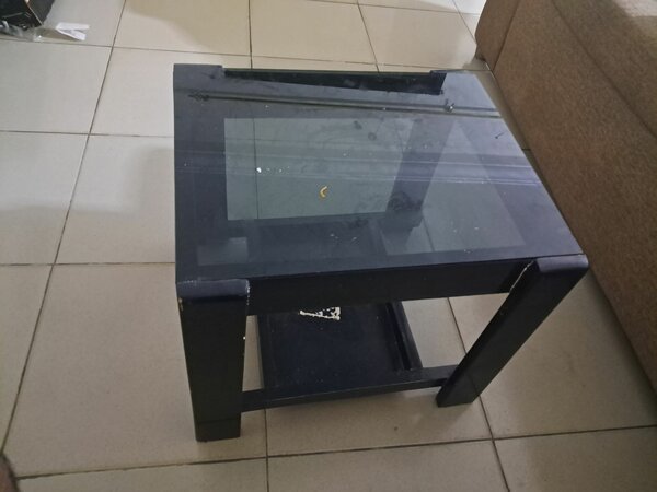 Table vitre