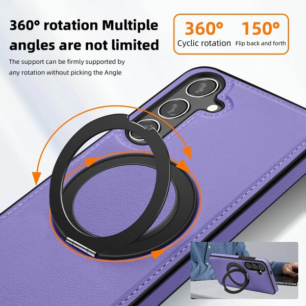 Étui violet pour Samsung S25