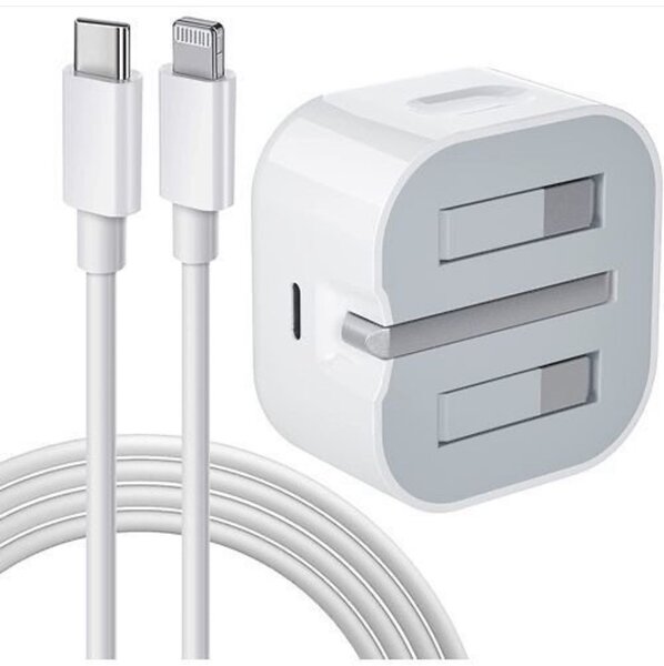 3pin complete charger type C-iPhone