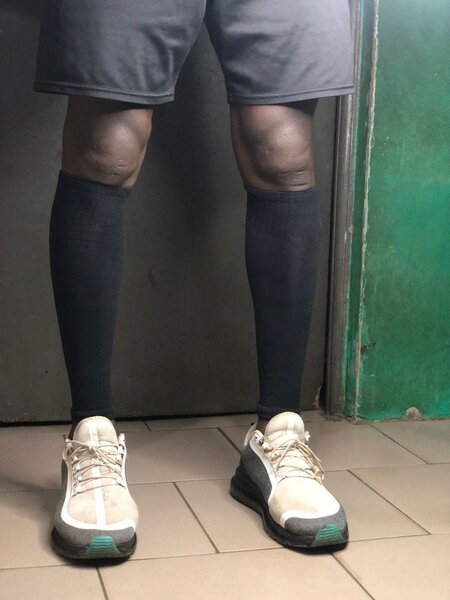 Bas de football.