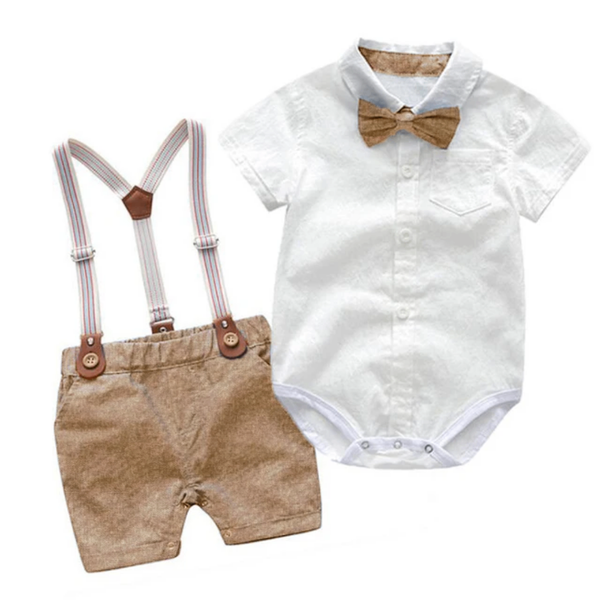 Salopette et chemise