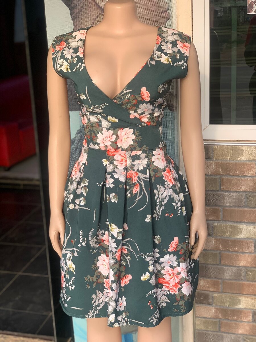 Floral MIDI-Dress