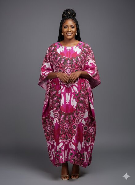 Robe boubou tissu