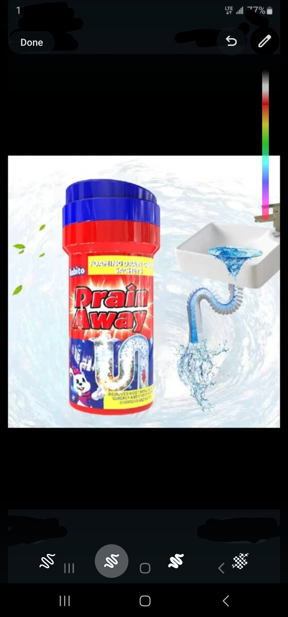 Drain away