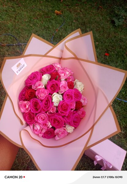Pink Mix 40 stems