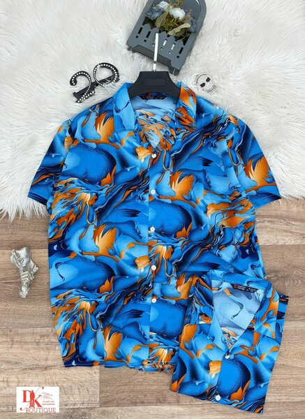 Chemise homme imprimée tendance