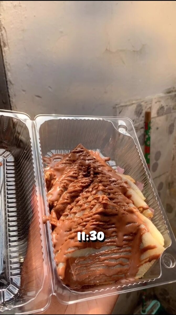 Crêpes au Nutella