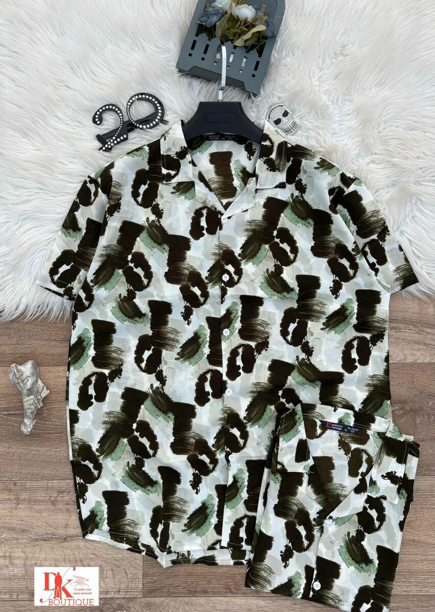 Chemise homme imprimée tendance