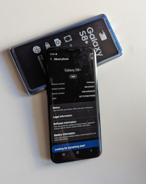 Samsung galaxy S8+