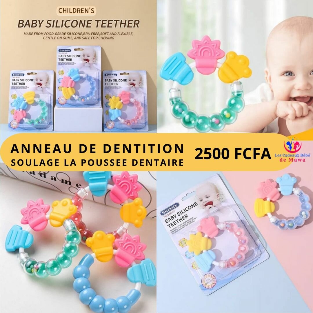 Anneau de Dentition Silicone Bébé