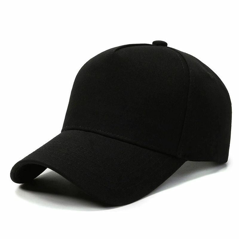 Casquette noire unisexe élégante