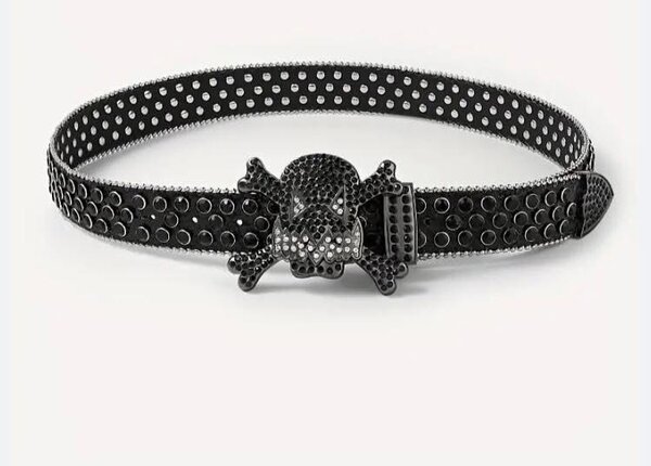 Ceinture Strass Étincelante Mode