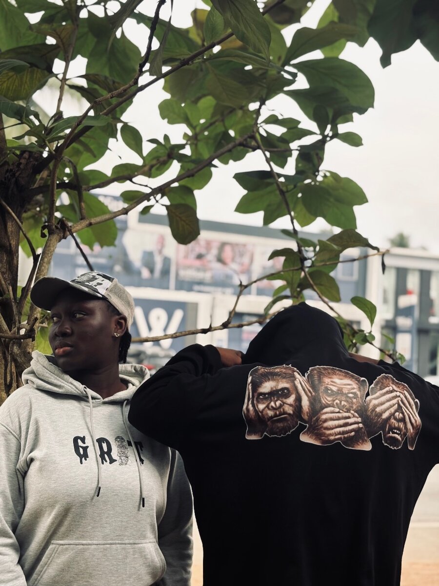 Sweat à capuche Grit unisexe