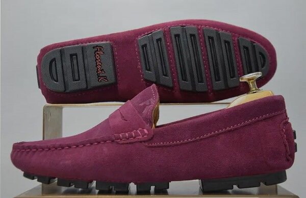 Mocassins en daim élégants