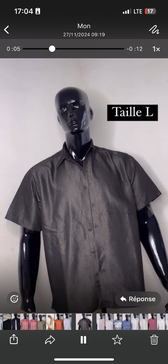 Chemises homme