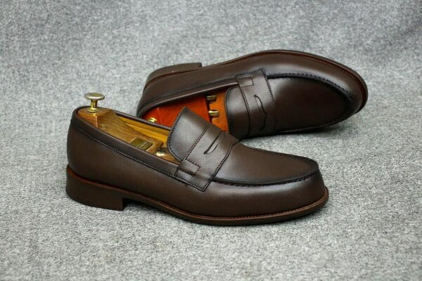 Mocassins en cuir élégants