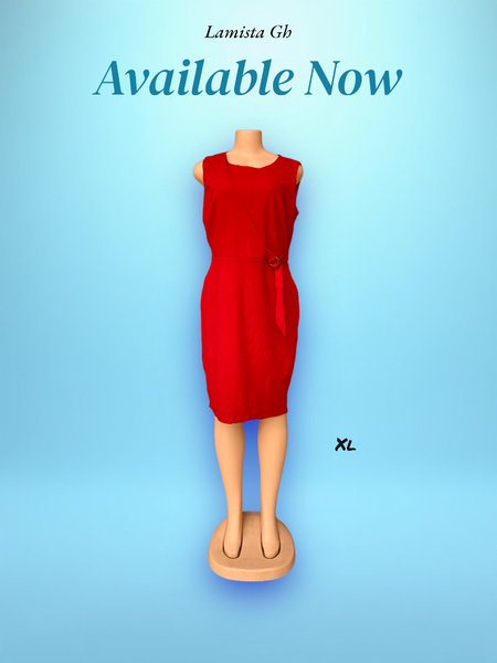 Ladies Red Dress