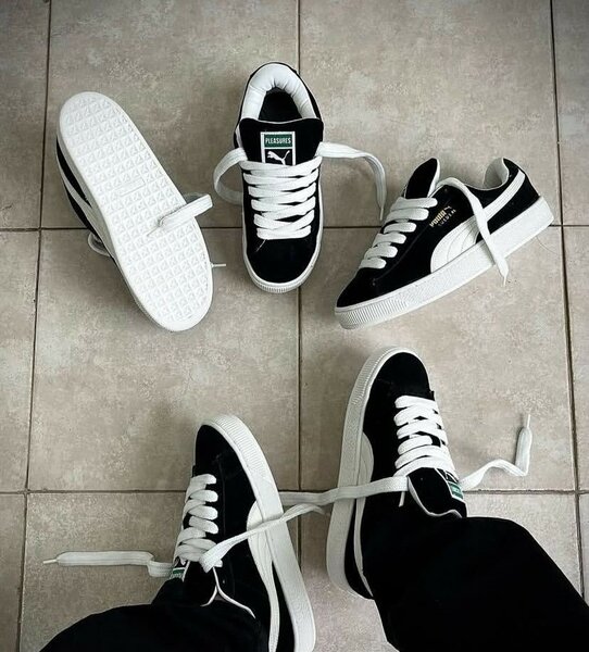 Baskets noires classiques
