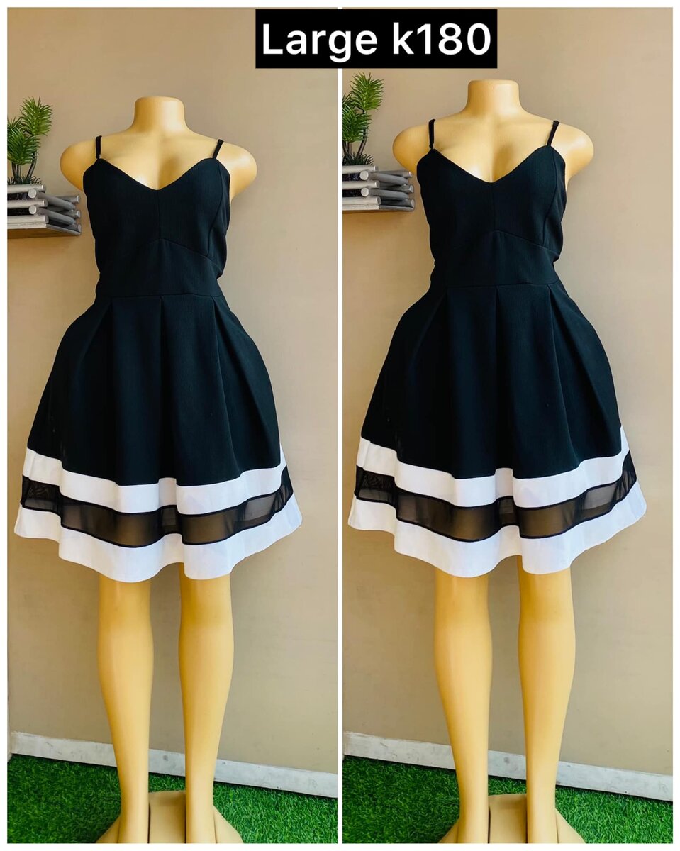 black dress