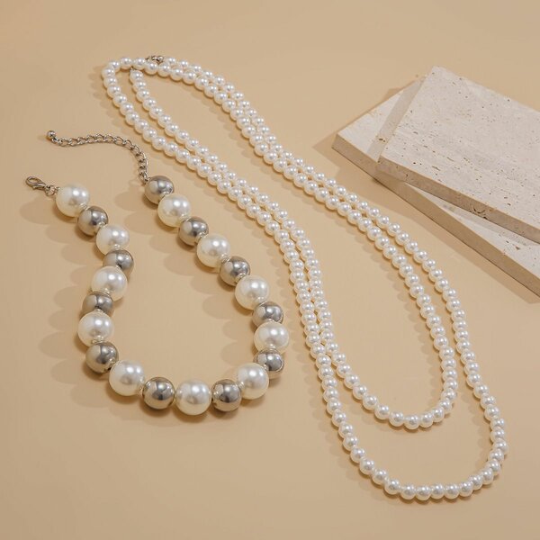 Collier de perles élégantes