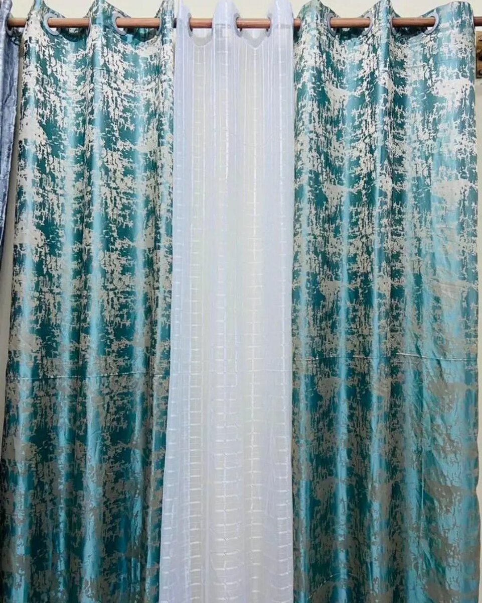3PCS SOUTHAFRICAN CURTAINS