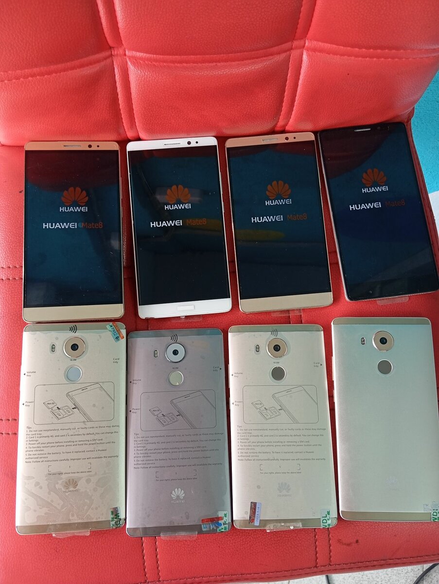 HUAWEI MATE 8 QUASI NEUF IMPORTÉ SANS ACCESSOIRES 64/4GIGA