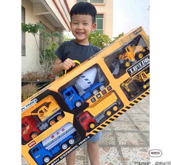 Hot Selling Construction Vehicle Toys Set for Children