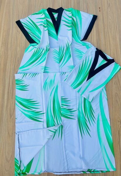 Long crepe gowns