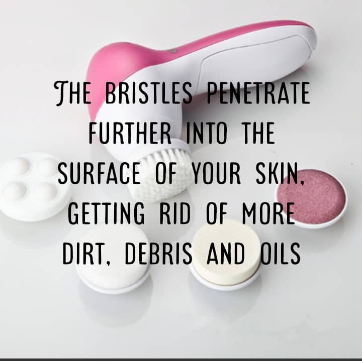 5 in 1 facial brush