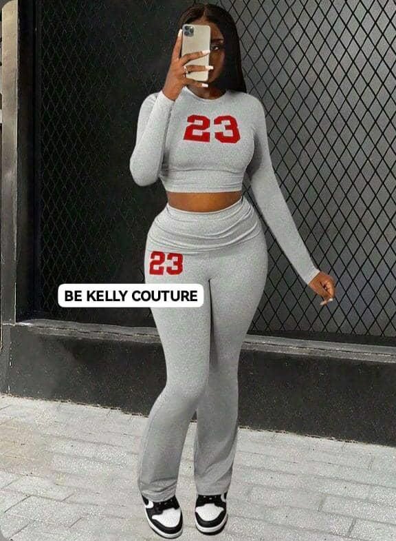 Ensemble jogging femme élégant