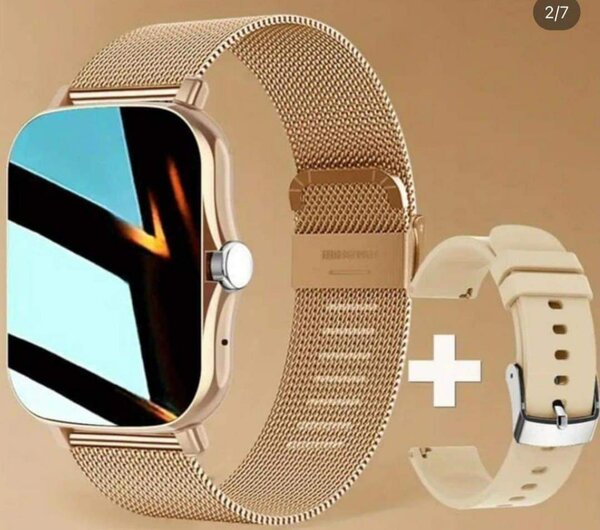 Smartwatch élégant avec bracelet métal
