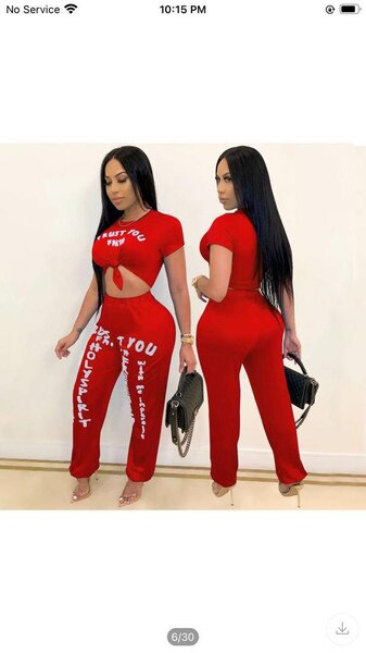 Ladies top and skinny