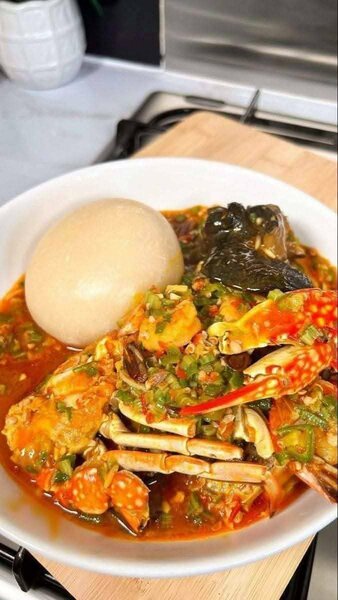 Okra soup
