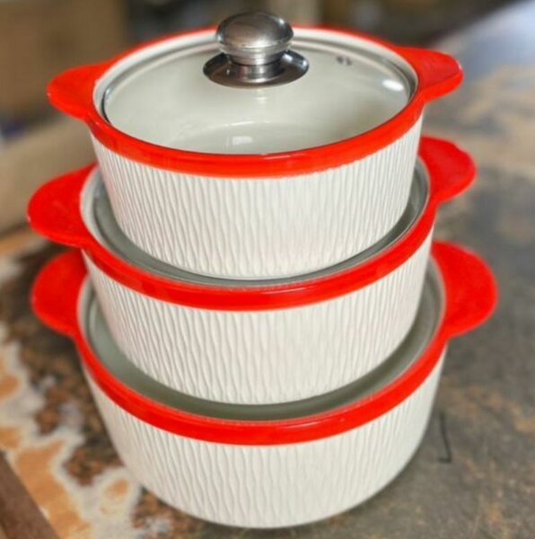 3 set ceramic bowl