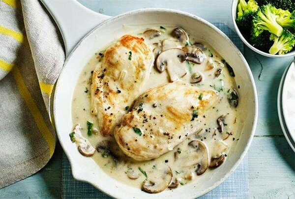 poulet a la creme