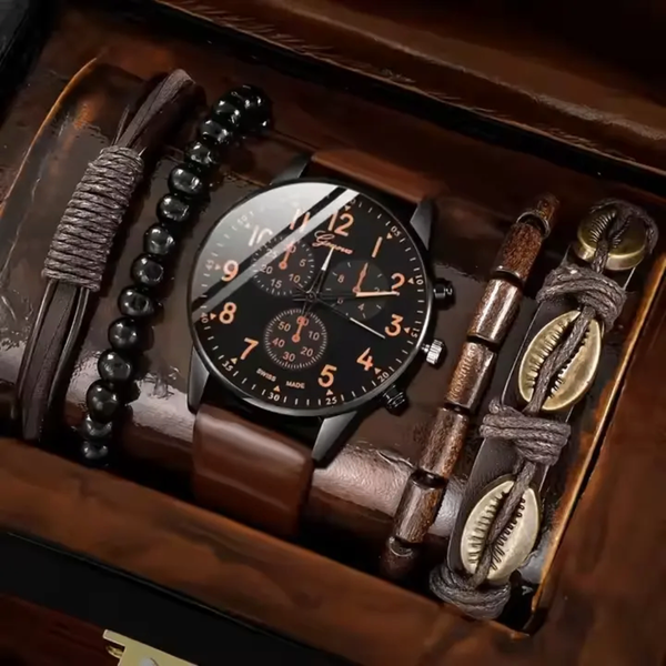 Montre homme avec bracelets