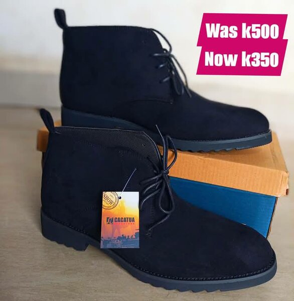 black men's boots