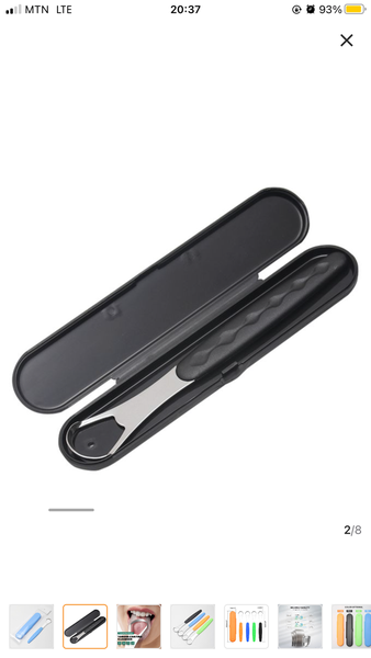 Tounge scraper
