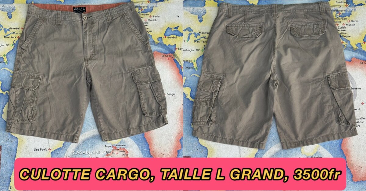 Culotte cargo