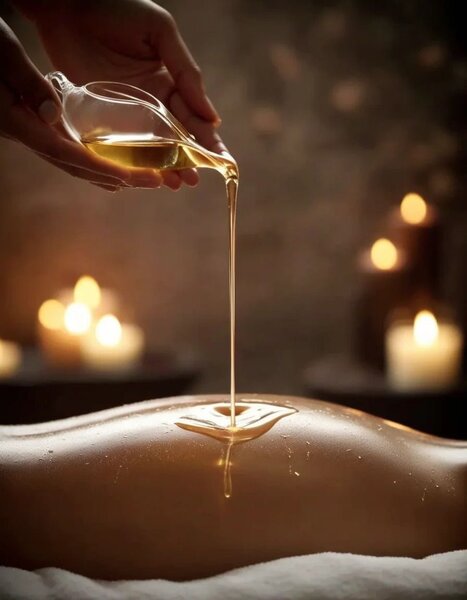 Huile de massage